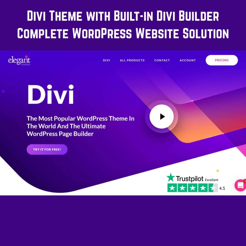Divi Theme Premium GPL – The Ultimate WordPress Theme & Visual Builder